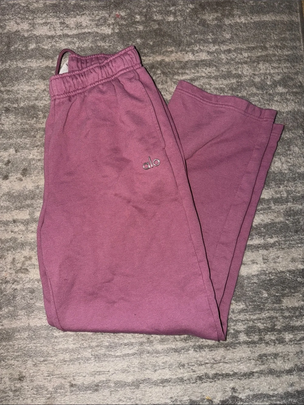 ALO YOGA accolade straight sweatpants